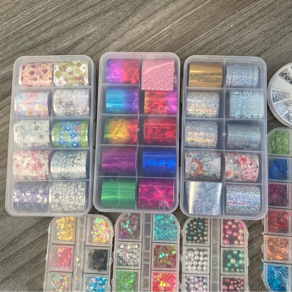 HUGE NAIL ART BUNDLE - Picture 2 of 8